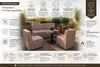 Garten Lounge Set GOLD – Outdoor Möbel Set mit Sofa, Produktbild-Vorschau 5