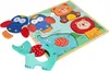 DŘEVĚNÉ dětské puzzle, VELKÉ vzdělávací puzzle, 4 zvířecí Náhled obrázku produktu 7