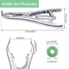 Kastrationszange aus Edelstahl mit 100 Gummiringen, Produktbild-Vorschau 4