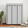 Stoffkleiderschrank mit 2 Kleiderstangen und 8 Produktbild-Vorschau 11