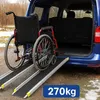 Aluminiumrampe Teleskop Rampe 2er Set Auffahrrampe Produktbild-Vorschau 3