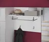 Garderobenpaneel "Leon" weiß Hochglanz Wandgarderobe 60 x Produktbild-Vorschau 5