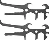 2-częściowy metalowy otwieracz do wiader, pokryw do puszek Podgląd zdjęcia produktu 2