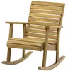 Outsunny Schaukelstuhl Schwingsessel mit Armlehne Produktbild-Vorschau 1