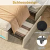 INONEFT Bed 140x200 met opbergruimte, gestoffeerd bed met Productafbeelding-voorbeeld 6