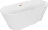 Mexen Flavia freistehende Badewanne 170 x 75 cm, weiß, Produktbild-Vorschau 1