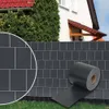 Juskys PVC Sichtschutzstreifen Zaun 4er Set - 4 Rollen à Produktbild-Vorschau 15