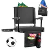 VEVOR – přenosná tribuna se opěrkou zad a područkami, Náhled obrázku produktu 1