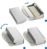 deleyCON CAT 6 Patchpanel Verteilerfeld 8 Port - Desktop & Produktbild-Vorschau 4