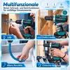 AJIEQAQ Trapano Avvitatore a Batteria 21V MAX, 45 Nm, 18+1, Anteprima dell’immagine prodotto 6