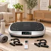 Vibrationsplatte mit 120 Stufen, 3 Modi, Fernbedienung und Produktbild-Vorschau 1