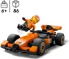 LEGO City McLaren Voiture de course avec pilote de F1, 86 Podgląd zdjęcia produktu 2