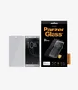 A screen protector and a smartphone are displayed next to their packaging. Produktbild-Vorschau