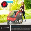 KESSER® Kinderanhänger Fahrradanhänger Sport-RX 2 in 1 Produktbild-Vorschau 6