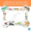 PuK Schreibtischunterlage "Dinosaurier" Kinder Papier DIN Produktbild-Vorschau 3