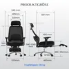 FLEXISPOT MasterEase Chaise de bureau ergonomique avec Voir les images du produit 3