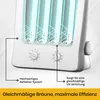 Bolusso 4 Röhren-Gesichtsbräuner mit Memory-Funktion | Produktbild-Vorschau 8