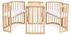 Waldin Babybett Kinderbett 7in1 mit Matratze, mitwachsendes Produktbild-Vorschau 5