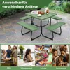 COSTWAY Sitzgarnitur für 8 Personen, Picknicktisch mit Produktbild-Vorschau 9