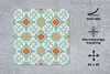MuchoWow® Mauspad Mousepad Muster - Blumen - Abstrakt 30x30 Produktbild-Vorschau 2