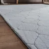 Teppich Wohnzimmer Schlafzimmer Kurzflor Skandinavisches Produktbild-Vorschau 3