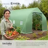 tectake® Foliengewächshaus 27 m³, in Zeltform mit 8 Produktbild-Vorschau 7