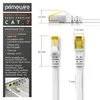 Primewire Câble LAN CAT.7, RJ-45 (Ethernet), CAT 7 ruban Voir les images du produit 2
