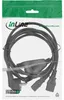 InLine Netz-Y-Kabel, 1x Schutzkontakt ST zu 2x Kaltgeräte Produktbild-Vorschau 1