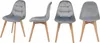 Ekspand | Chaise de salle à manger WF1012 - Gris clair - Voir les images du produit 10