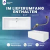 VBChome Acrylbadewanne 175 x 80 cm Weiß mit Acryl Schürze Produktbild-Vorschau 5