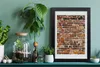 Bild 20x30 MDF-Rahmen, Wandkunst Backsteinmauer Produktbild-Vorschau 2