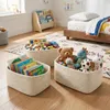 Sada 3 pletených organizérov z bavlny, rozmer 33 x 20 cm Náhľad obrázku produktu 4