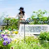 Relaxdays Vogeltränke Gusseisen, Deko Gartenstecker, H x B Produktbild-Vorschau 2