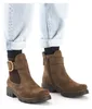 Rieker Damen Chelsea Boot Profilsohle Stiefelette Schnalle Produktbild-Vorschau 15