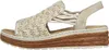Rieker Damen Keil-Sandaletten Beige Voir les images du produit 3
