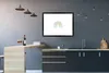 MuchoWow® Gerahmtes Poster Regenbogen - Sterne - Punkte - Produktbild-Vorschau 5