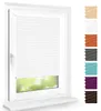 Plissee ohne Bohren 65x100cm Weiss Produktbild-Vorschau 1