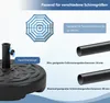 Portaombrellone riempibile da 23 l / 39 kg, portaombrellone Anteprima dell’immagine prodotto 3