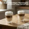 BigDean 4x 300ml doppelwandige Latte Macchiato Gläser Produktbild-Vorschau 8
