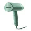 A mint green handheld garment steamer is shown against a white background. Náhľad obrázku produktu