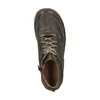A top-down view of a green Josef Seibel women's boot. Voir les images du produit
