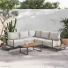 SVITA MALIBU Gartenlounge Set Modulare Outdoor Lounge 25cm Produktbild-Vorschau 2