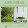 Outsunny Nestschaukel Ø110cm Hängeschaukel bis 100 kg Produktbild-Vorschau 7