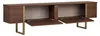 Skye Decor, kvalitný TV stolík, orech a zlatá, 180 x 50 x Náhľad obrázku produktu 3