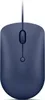 A top-down view of a blue computer mouse against a white background. Produktbild-Vorschau
