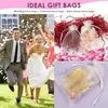 100 Stück organzasäckchen, Weiß, Organza säckchen für Produktbild-Vorschau 5