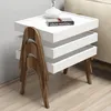 Skye Decor, Roma - Walnut, White, stoliki boczne, stolik Podgląd zdjęcia produktu 1