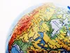 Zachem Physical Globe 3D 25 Cm - Carte du monde, étude de Voir les images du produit 2