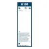 BOSCH Heckwischblatt Scheibenwischer H180 Produktbild-Vorschau 16