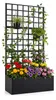 Jardinière COSTWAY avec treillis et espalier, bac à fleurs Voir les images du produit 1